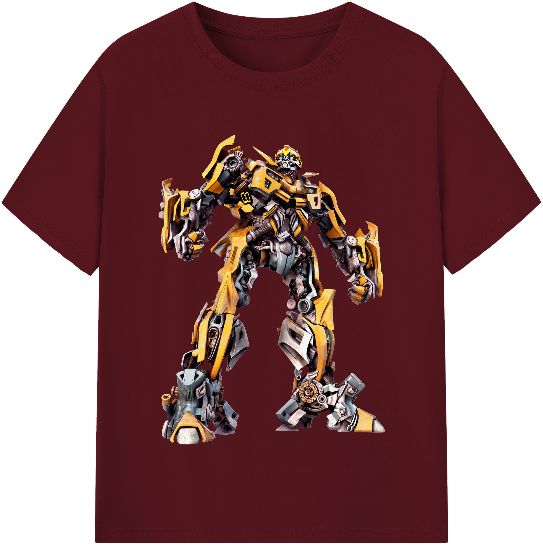 （画像用） Transformers トランスフォーマー 綿100％半袖Tシャツ（フロントプリント）